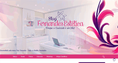 Desktop Screenshot of fernandesestetica.com.br